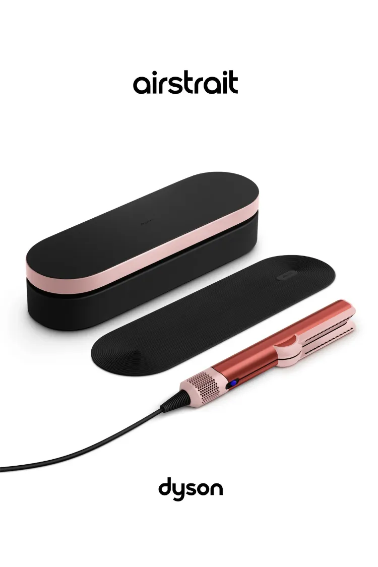 DYSON Airstrait™ saç düzleştirici ÇANTALI MODEL (Strawberry Bronze)