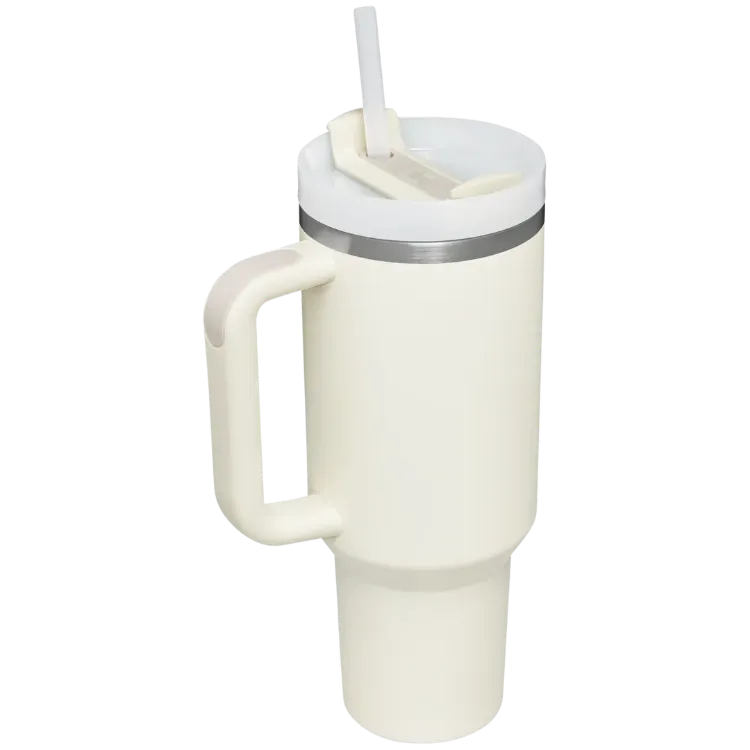 Quencher H2.O FlowState™ Tumbler Pipetli Termos | 1.18L - Krem