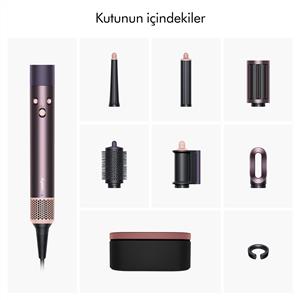 DYSON Airwrap i.d Saç Şekillendirme ve Kurutma Seti (Jasper Plum)