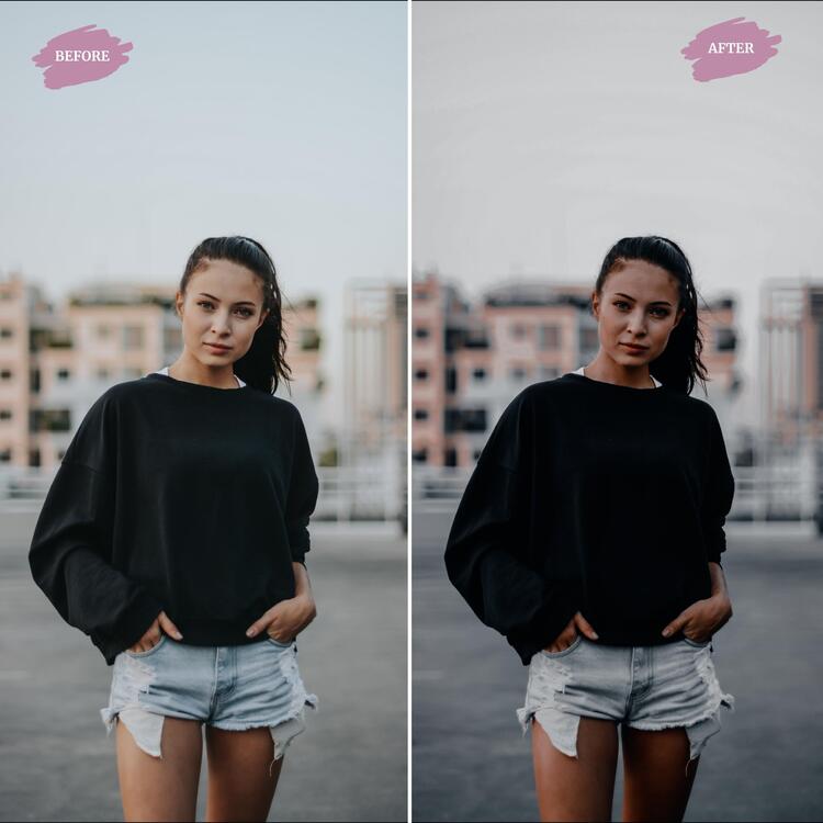 Black Mood - LUTs Pack
