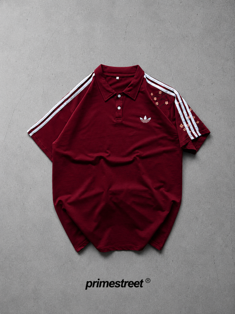 ADS - Çiçek Nakışlı Oversize T-Shirt