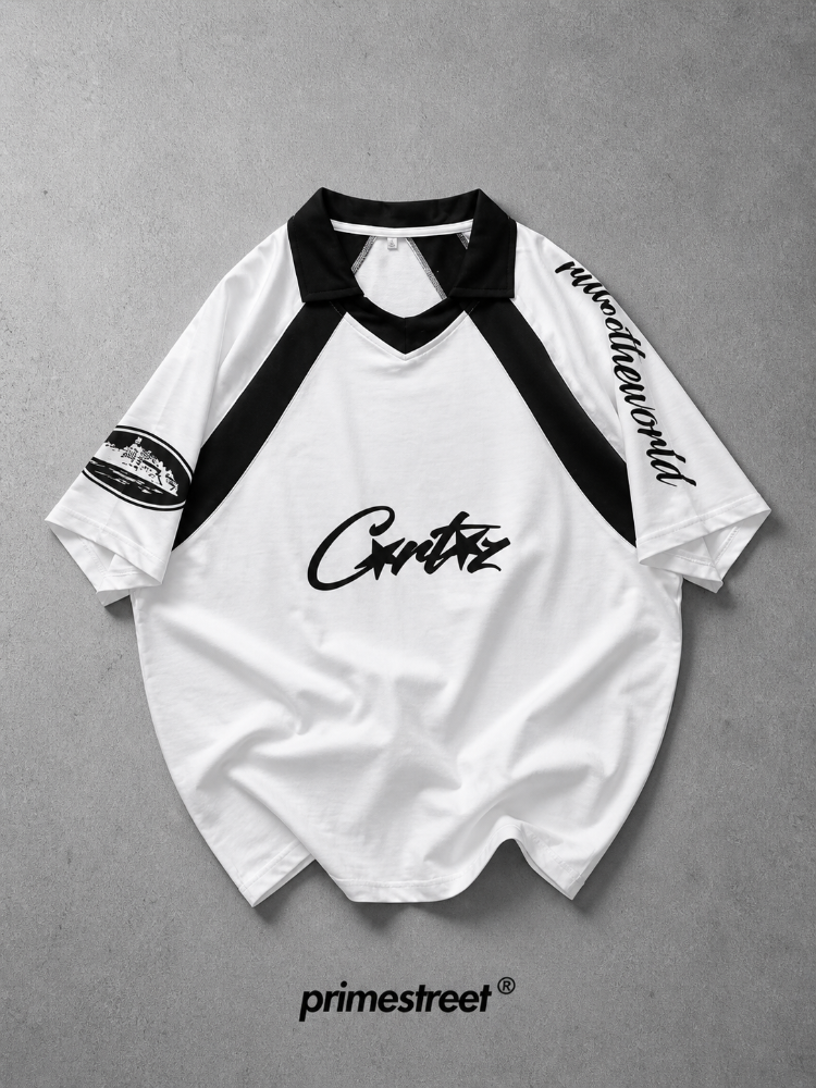 Corteiz - Beyaz Oversize T-Shirt