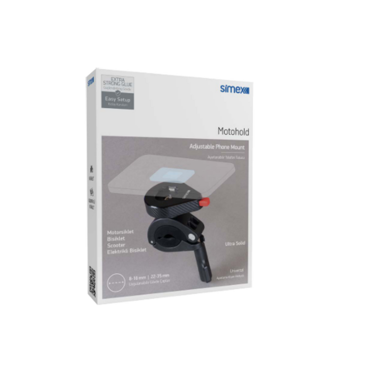 Simex Motosiklet Telefon Tutucu Motohold st-205