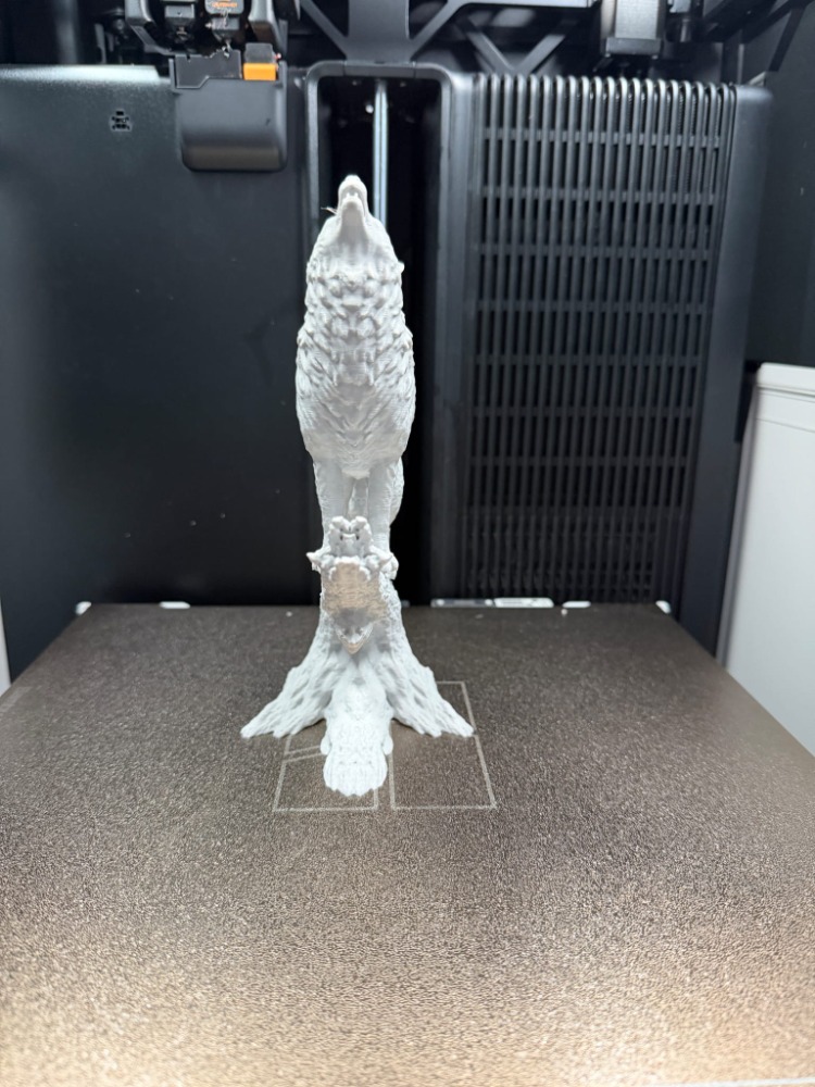 Uluyan Kurt 3D Baskı Figür
