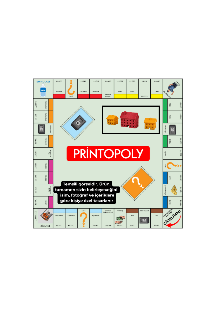 PRINTOPOLY PREMIUM EDITION: Sınırsız Kişiselleştirme & Koleksiyon Kutusu
