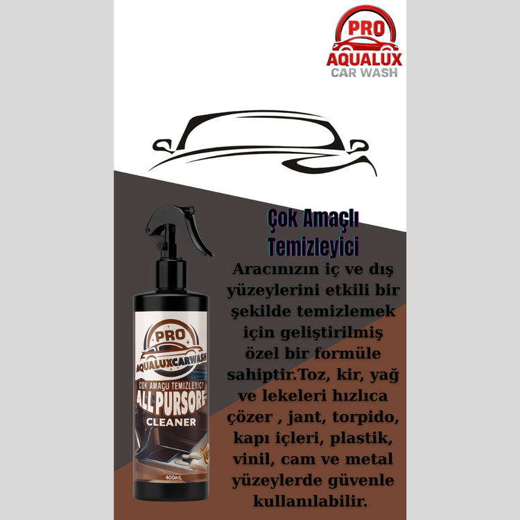 Çok Amaçlı Temizleyici Oto Araç Temizleme Torpido Temizleme Koltuğu Temizleme Detay Temizleme