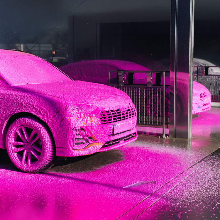 Oto Şampuan Cilalı Pembe Köpük Cilalı Oto Şampuan Ultra Kalite Pink Foam