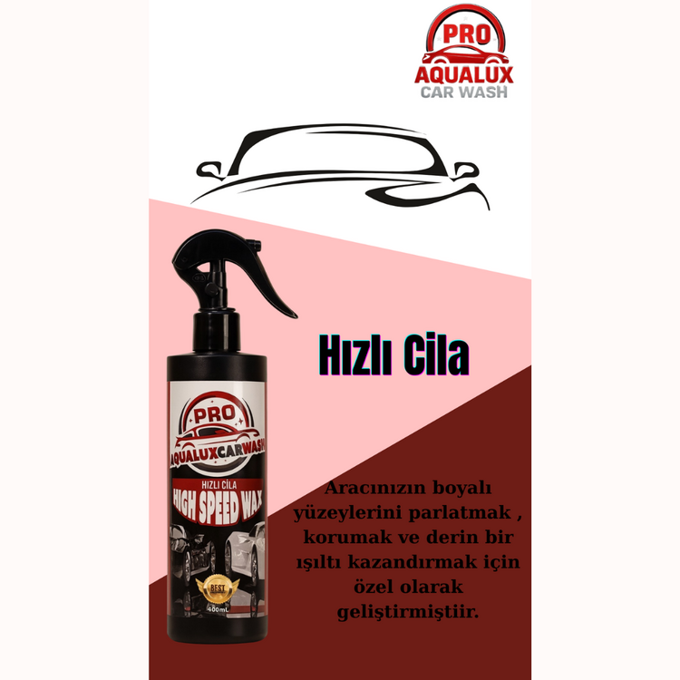 Mükemmel Parlaklık Araba Hızlı Cılası Üstün Koruma 400 Ml