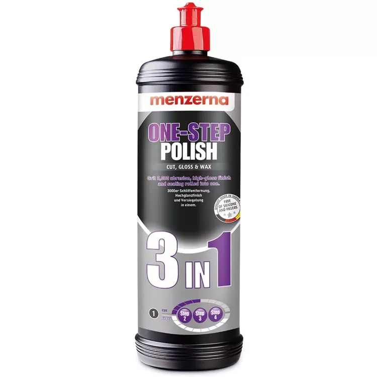  MENZERNA One-Step Polish 3in1 Tek Adım Pasta Cila Koruma - 1 lt 
