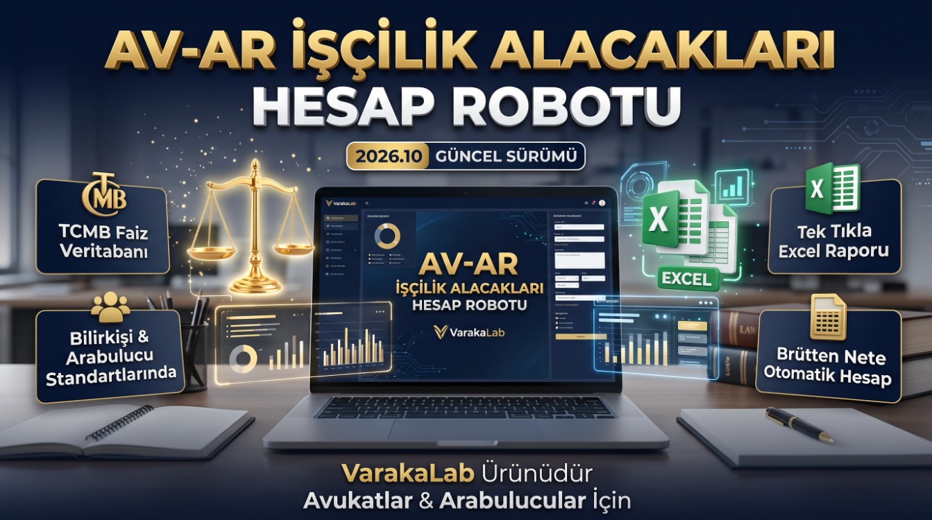 İŞÇİLİK ALACAKLARI HESAP ROBOTU