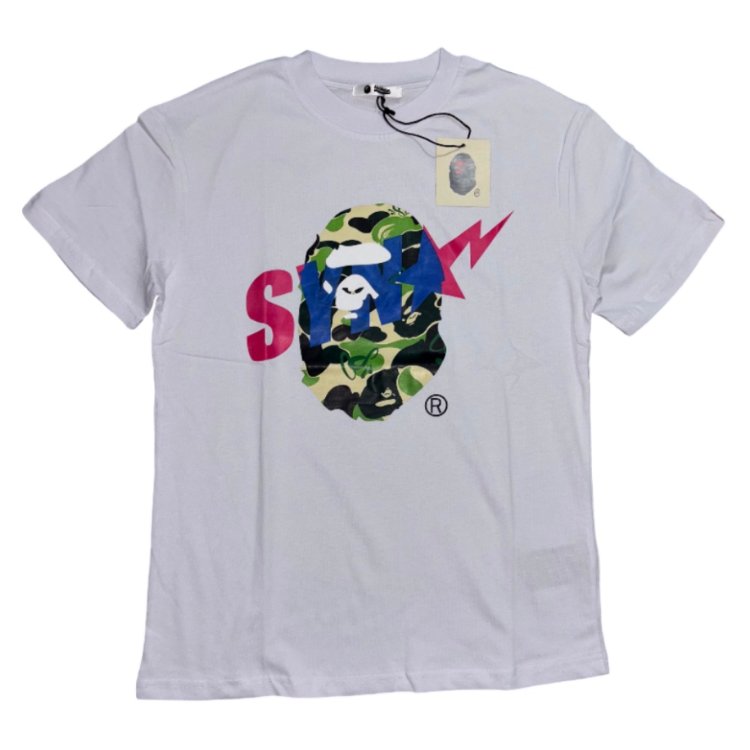 Bape x Syna Beyaz Tshirt