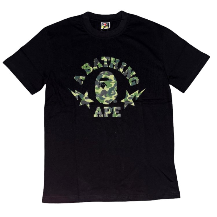 Bape Yeşil Siyah Tshirt