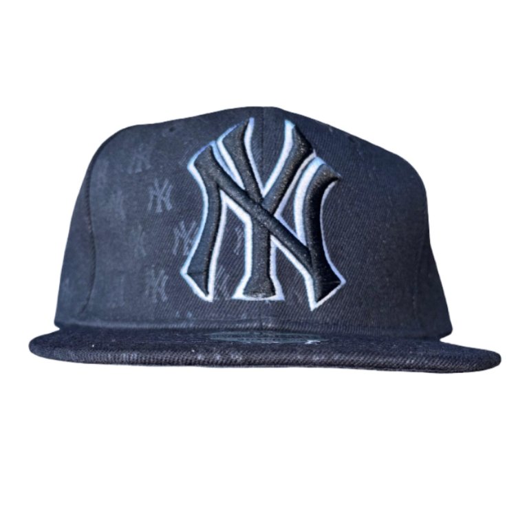 New Era Cap Full Siyah Desenli