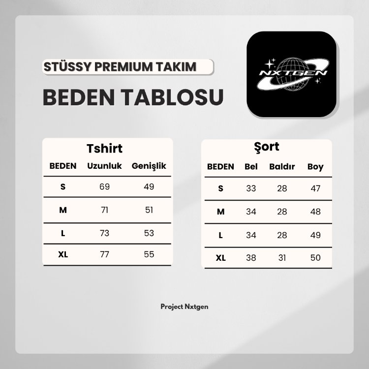 stüssy Premium Siyah Takım