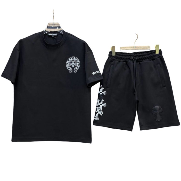 Chrome Hearts Siyah Takım 