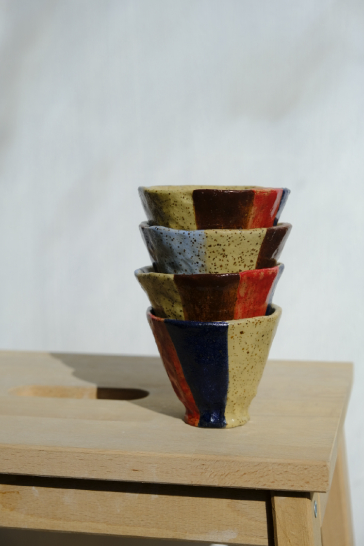 Stoneware cup