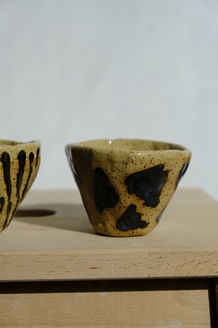 Stoneware benek cup
