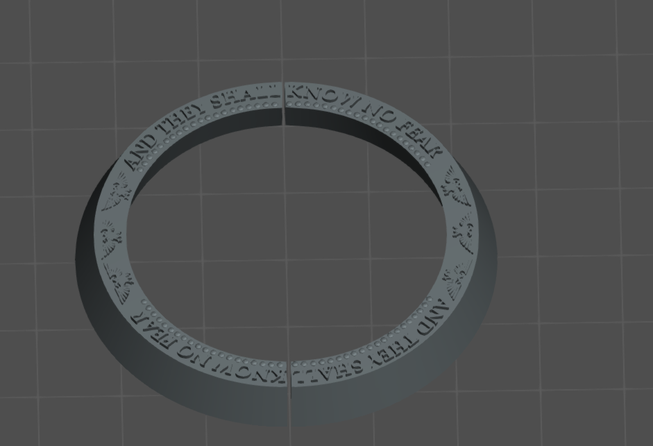 4x 40mm Resin Base Adapter