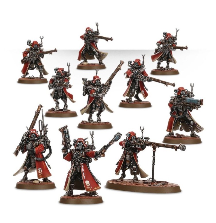 ÖZEL İLAN 10x Skitarii Rangers 1xSkorpius Dunerider (FDM Gövde)