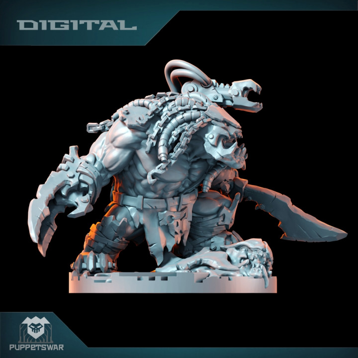 ÖZEL İLAN Strikers Engineer [Knight] 10cm + Orc Tracker Chieftain