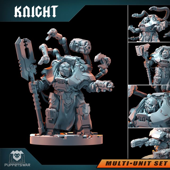 ÖZEL İLAN Strikers Engineer [Knight] 10cm + Orc Tracker Chieftain