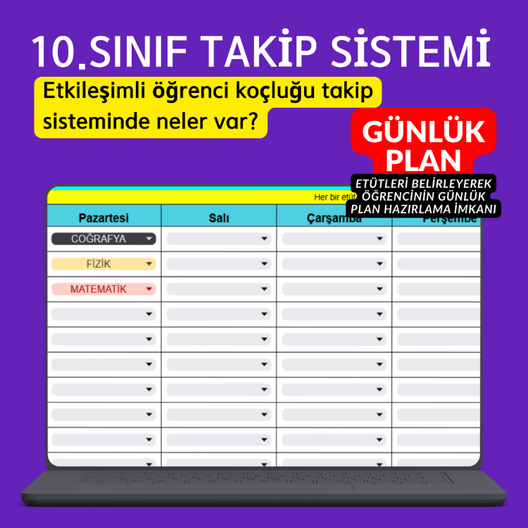 10. SINIF TAKİP SİSTEMİ (Maarif Modele Uygun)