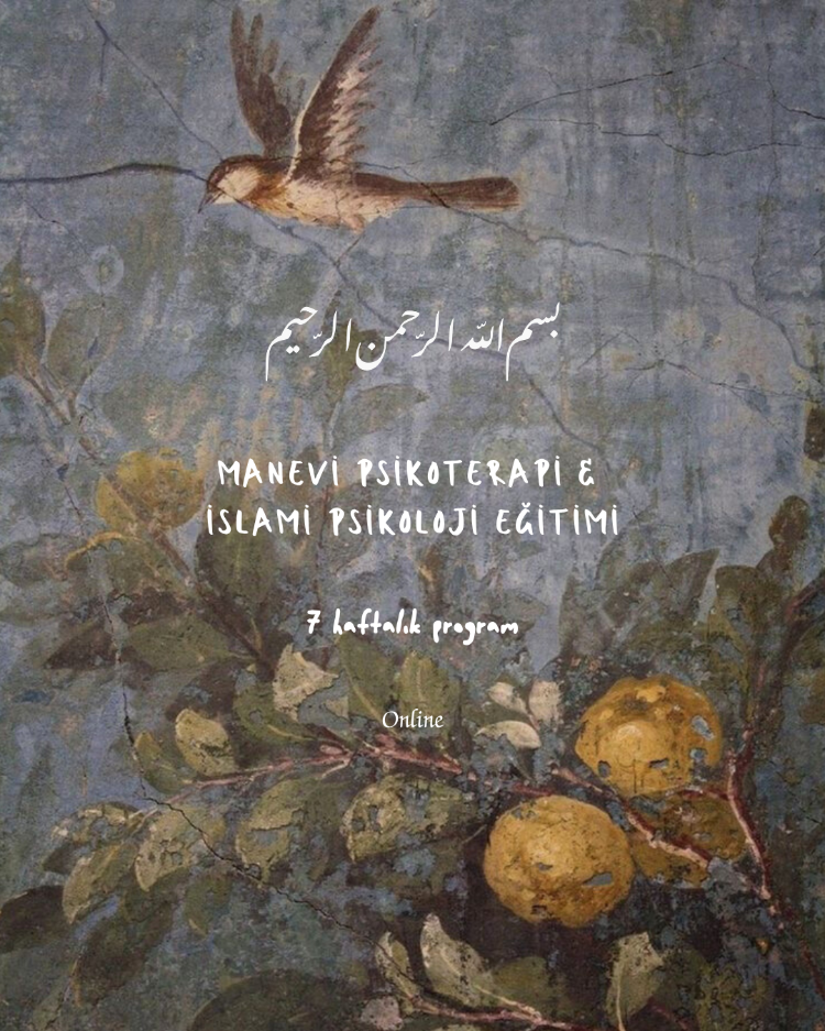 DERS KAYDI- Manevi Psikoterapi & İslami Psikoloji Eğitimi