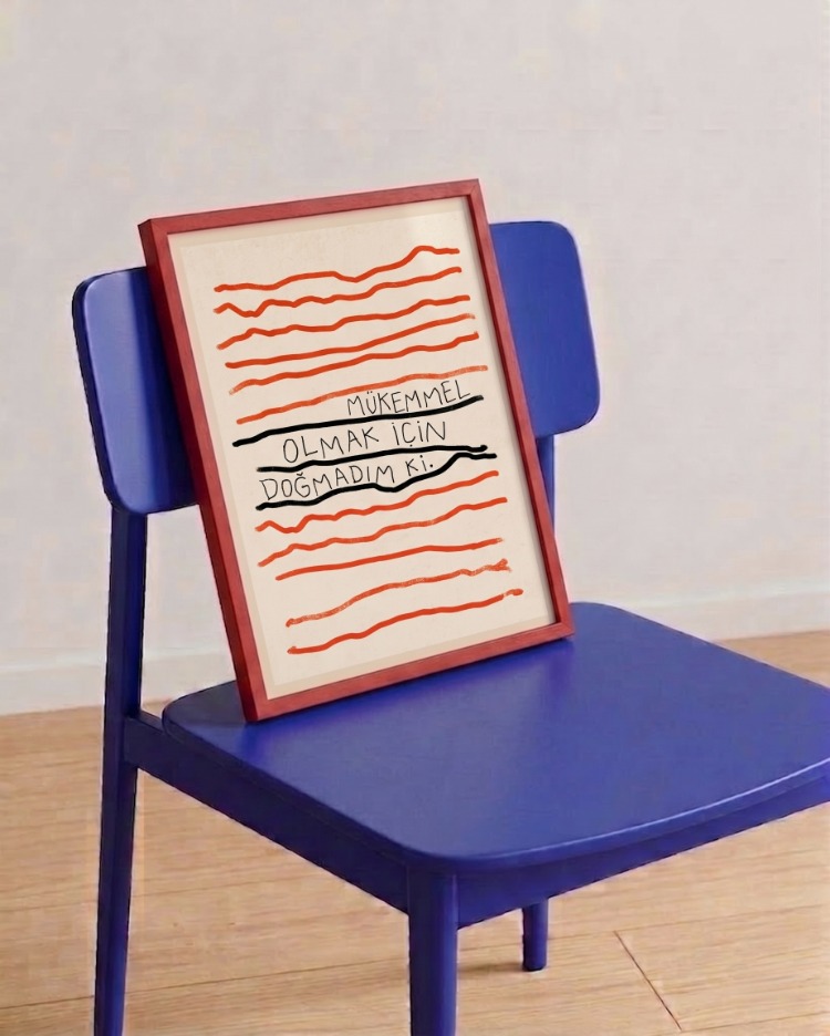 "Mükemmel Olmak İçin Doğmadım Ki."