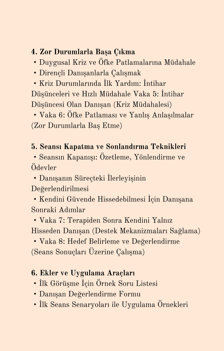 Psikolojik Danışmanlık Teknikleri Klavuzu
