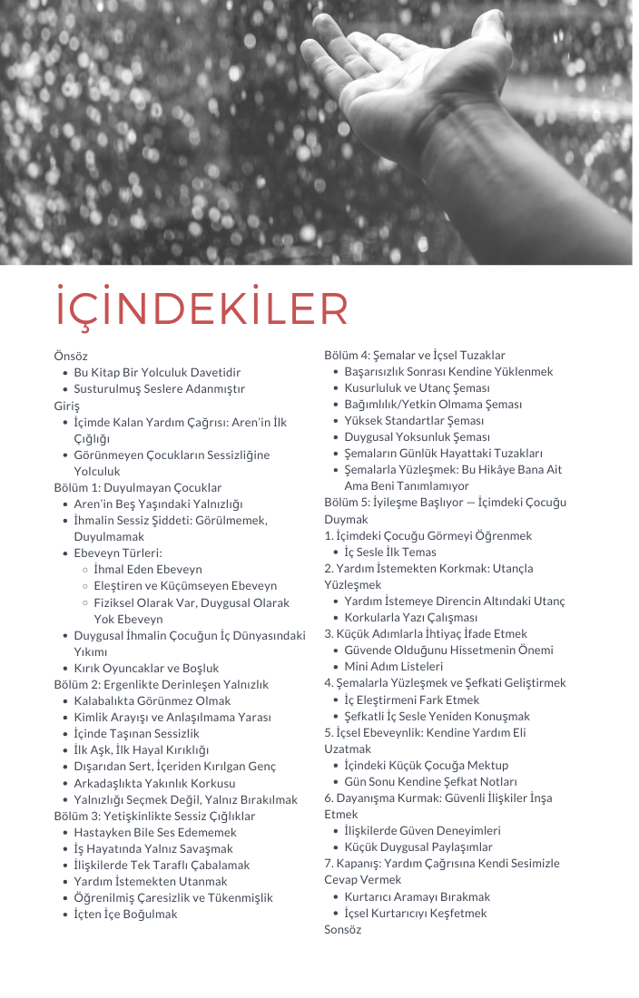 İçimde Kalan Yardım Çağrısı: Çocuklukta Susturulanların Yetişkin Sessizliği
