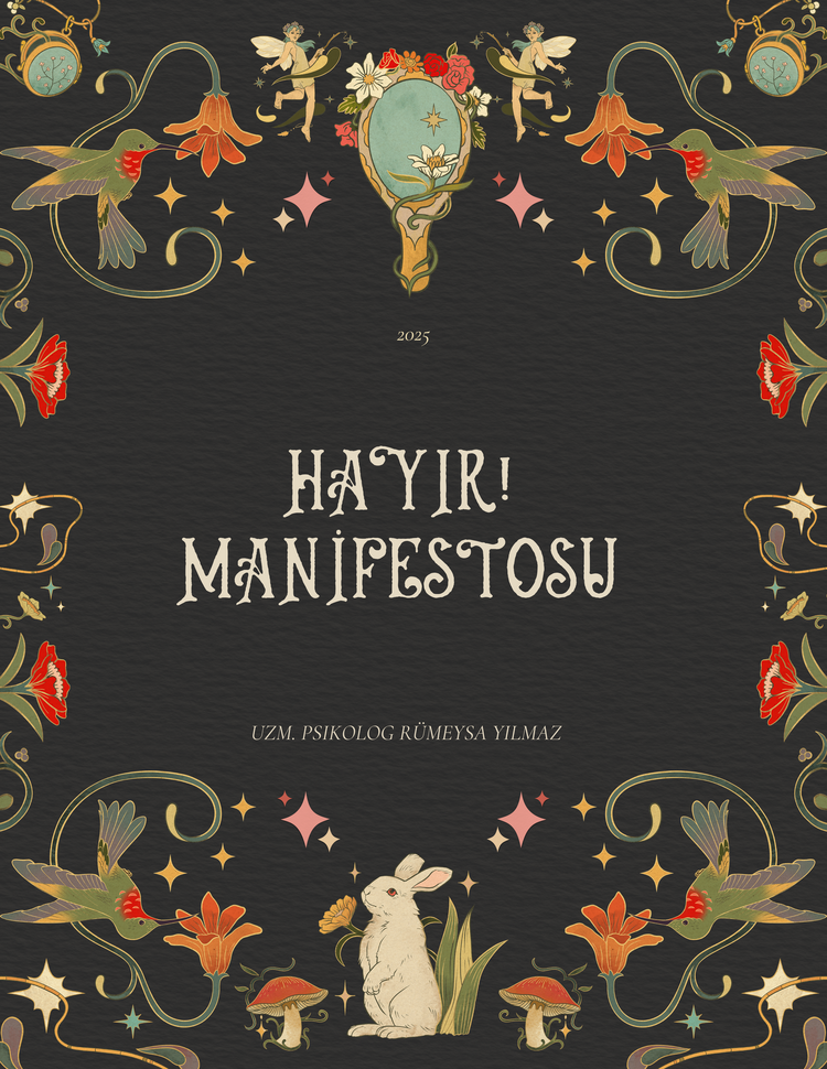 Hayır Manifestosu: Hayır Demekte Zorlananlar İçin Etkinlik Kitabı