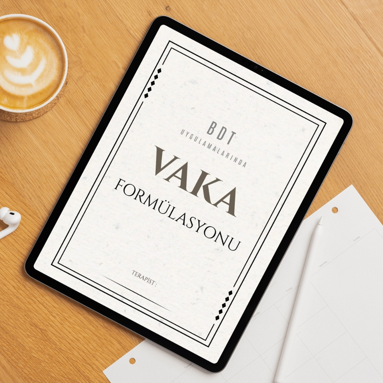 BDT ÇALIŞMALARINDA VAKA FORMÜLASYONU (DİJİTAL BELGE)
