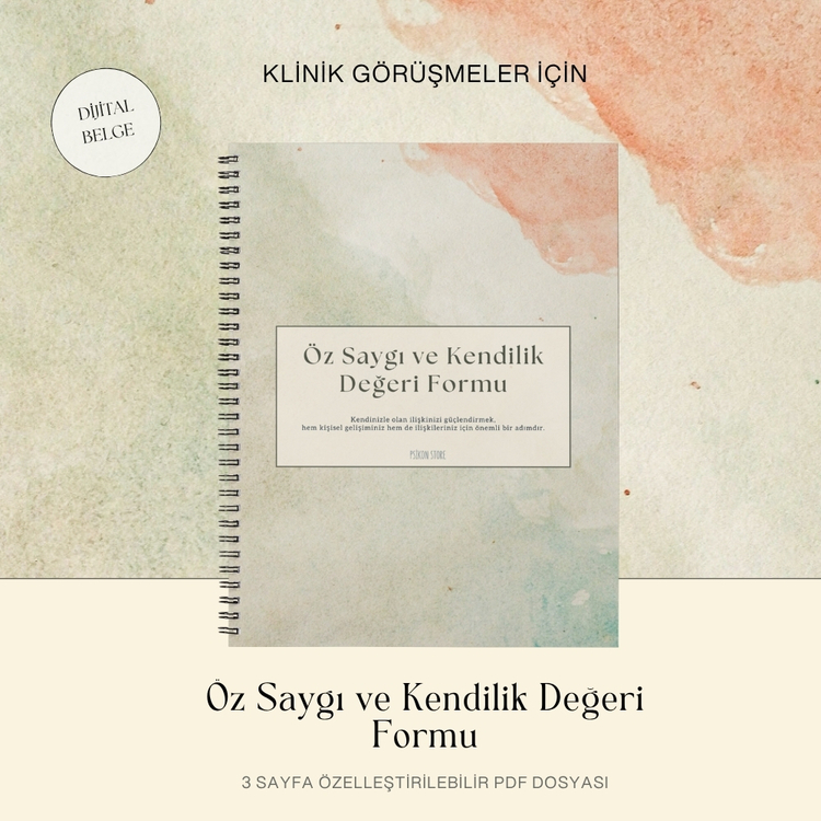 Öz Saygı ve Kendilik Değeri Formu (Dijital Belge)