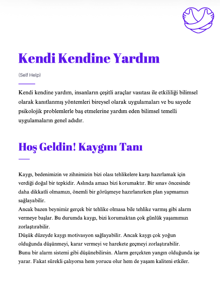 Kaygıyla Çalışma Kitabı (Dijital PDF)