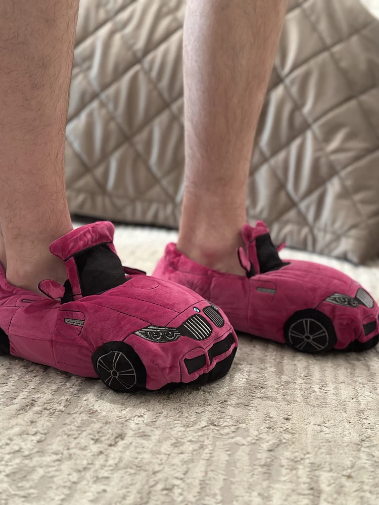 BMW M4 PANDUF PEMBE PUFFY COZY ™️ SNEAKERS PELUŞ TERLİK