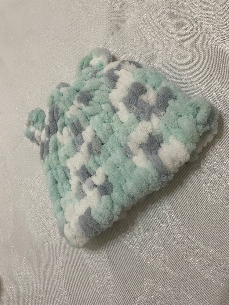 puffy 2li set ( bebek yeleği ve şapkası)