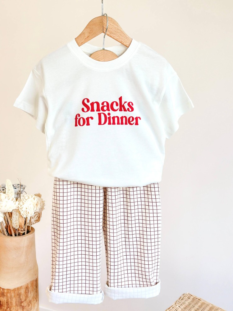 Snacks Dinner Unisex Takım