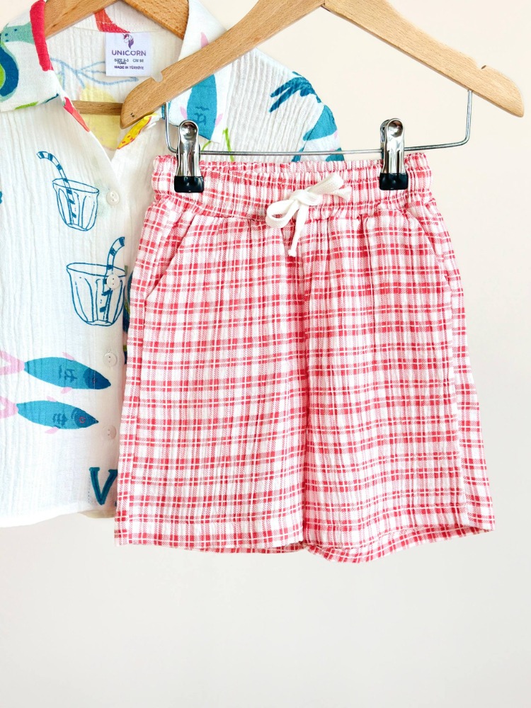 Summer Enjoy Müslin Unisex Takım