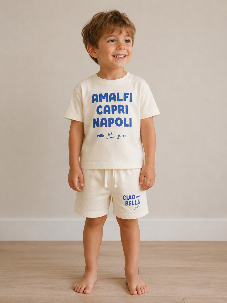 %100 Pamuk Amalfi Unisex Takım