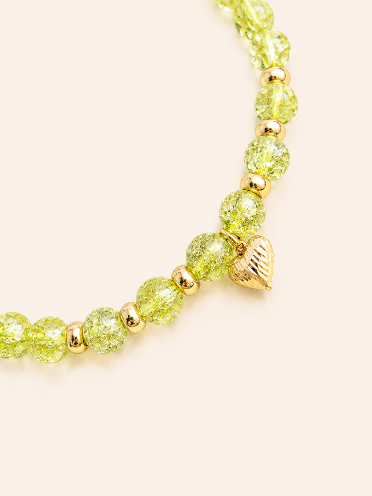 Peridot Taşlı Kolye