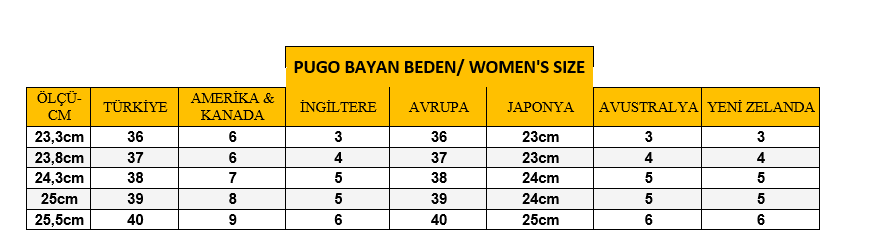 PUGO OXFORD PO-1461KDS HAKİKİ DERİ *BAYAN*