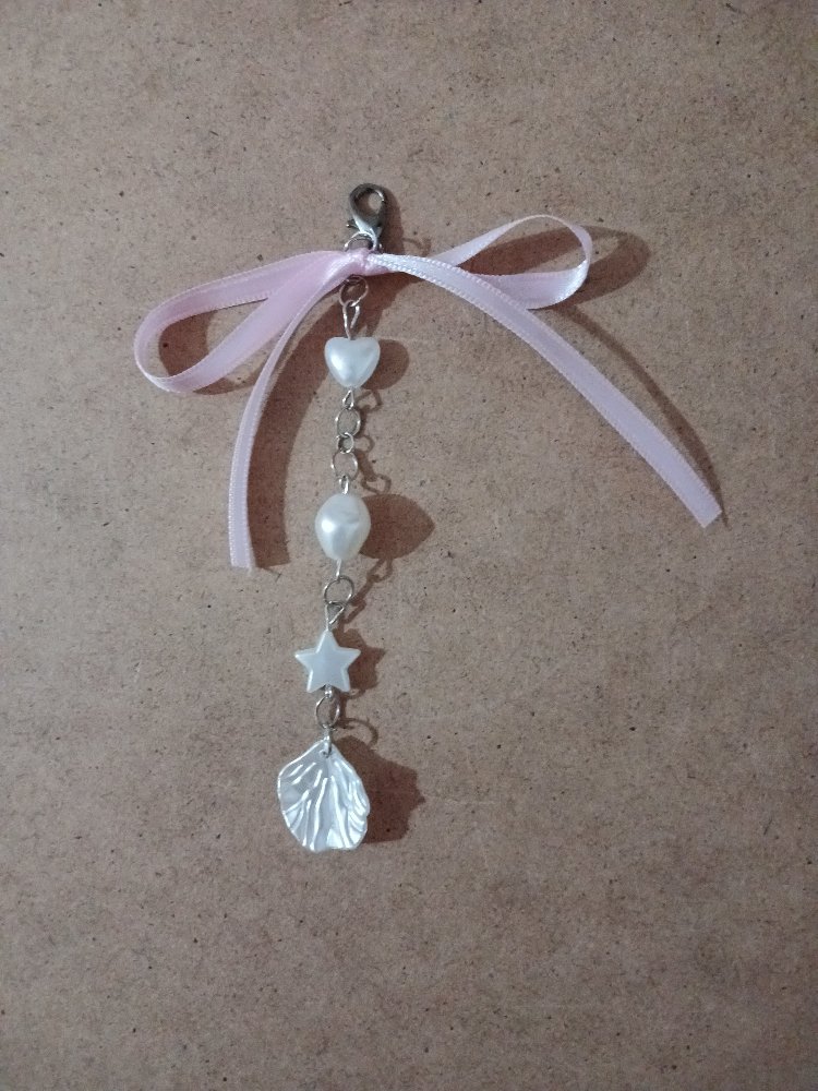 Pembe Deniz Kabuğu Charm