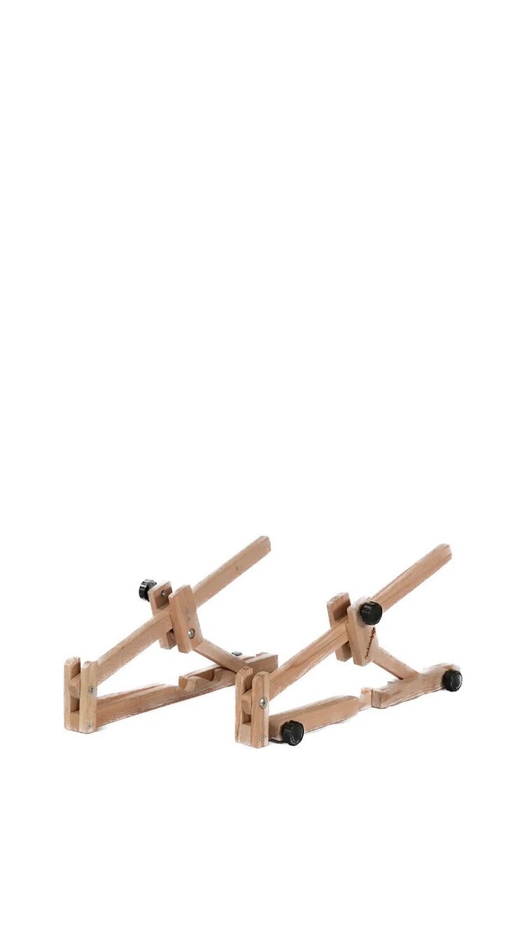 Kasnak Tutucu Ahşap Şezlong Stand (20cm ile 60cm arası tüm iğneli/telli kasnak bağlanabilir)