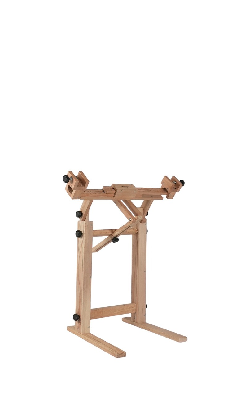 65cm Ayarlı Ayaklı Kasnak Tutucu Stand (20cm-65cm arası tüm köşeli kasnaklar)
