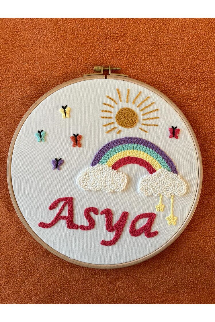 30 cm Bebek Kapı Süsü/ Hastane Odası Kapı Süsü/isimli Kapı Süsü, Isimli Duvar Panosu, Punch