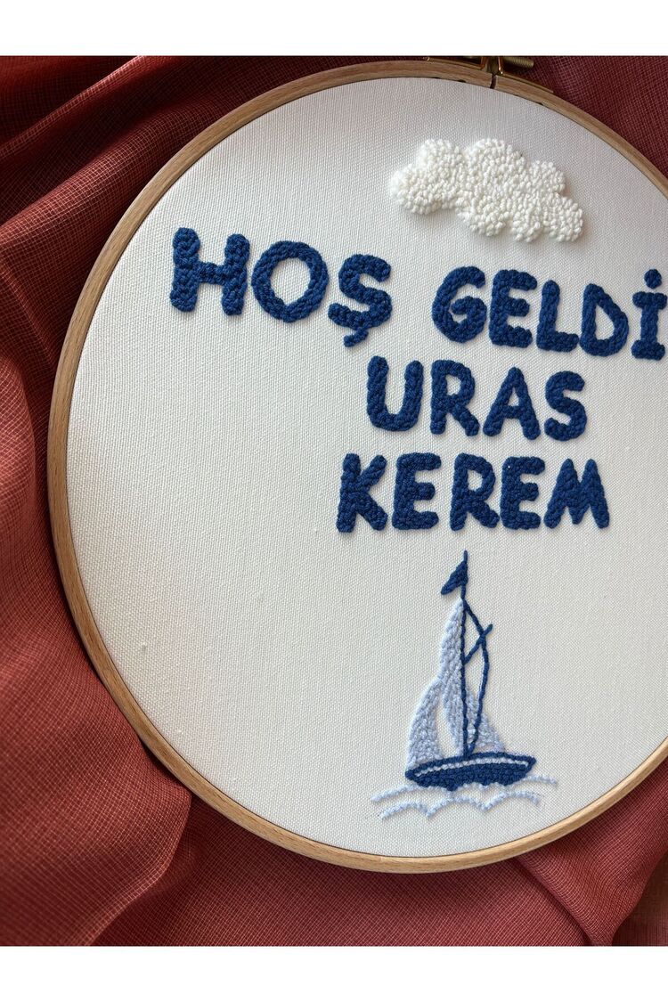30cm- Bebek Kapı Süsü/ Hastane Odası Kapı Süsü/isimli Kapı Süsü, Isimli Duvar Panosu, Punch