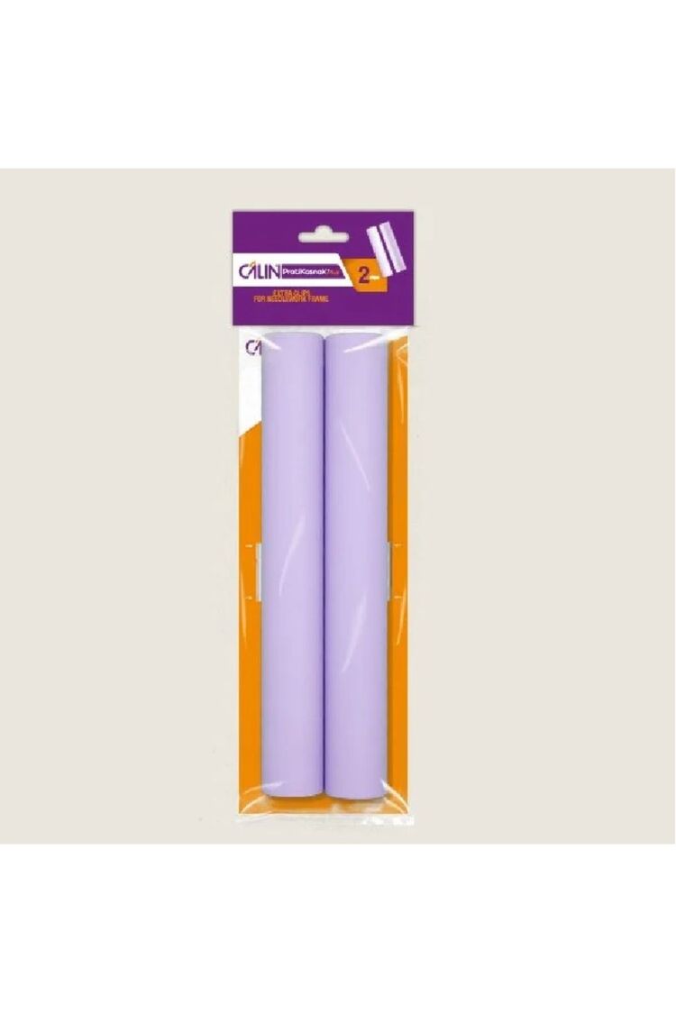 CÂLIN NAKIŞ KASNAĞI İÇİN YEDEK KLİPS 2'li /LİLA (28 CM'LİK KENAR İÇİN)