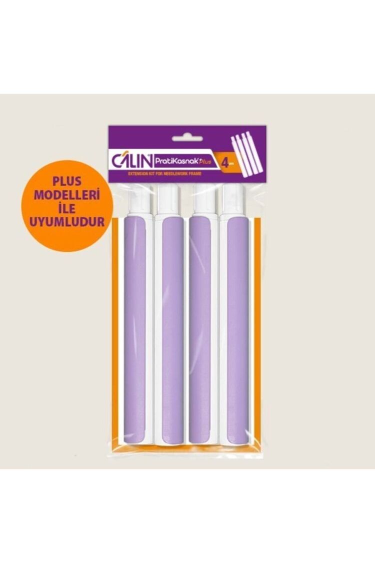 Câlın Pratikasnak Plus 4’lü Uzatma Aparatı 18,5cm Lila / Nakış Kasnağı uzatma / Calin kasnak uzatma