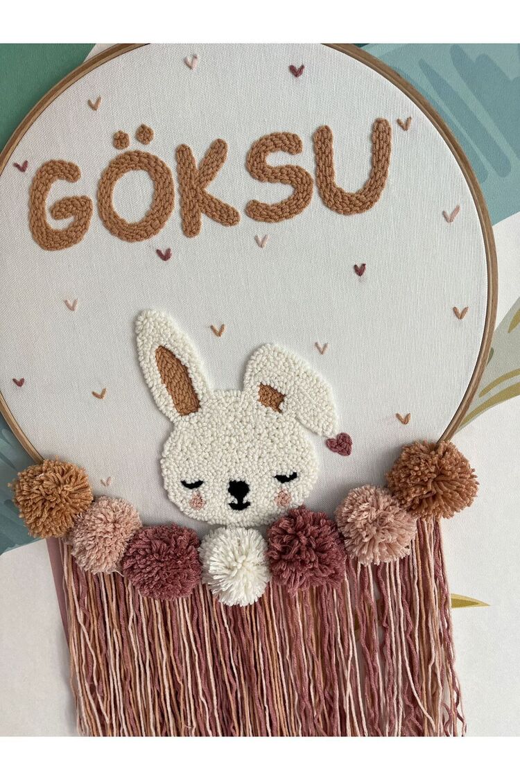 30cm- Bebek Kapı Süsü/ Hastane Odası Kapı Süsü/isimli Kapı Süsü, Isimli Duvar Panosu, Punch