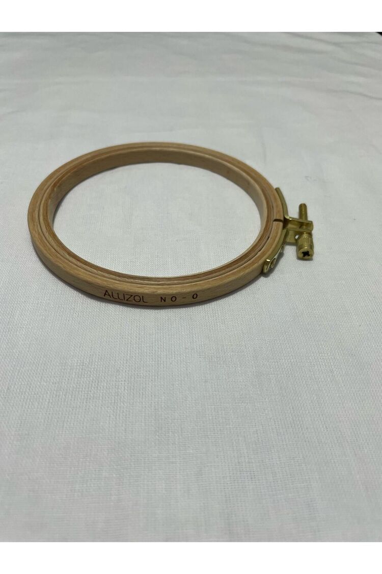Allizol Vidalı Ahşap Nakış Kasnağı (AL 202-0), Punch Kasnağı (10,5 CM'LİK TEK KASNAK)